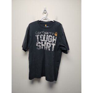 Carhartt Shirt Faded Black L‎ Tough Shirt Short Sleeve Graphic Tee